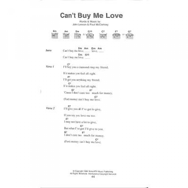 The little black songbook Beatles
