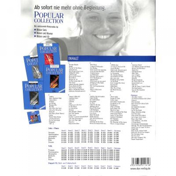 DUX Popular Collection 8 Trompete+Klavier
