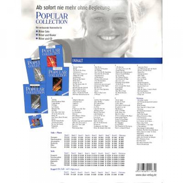 DUX Popular Collection 8 A-Sax+Klavier