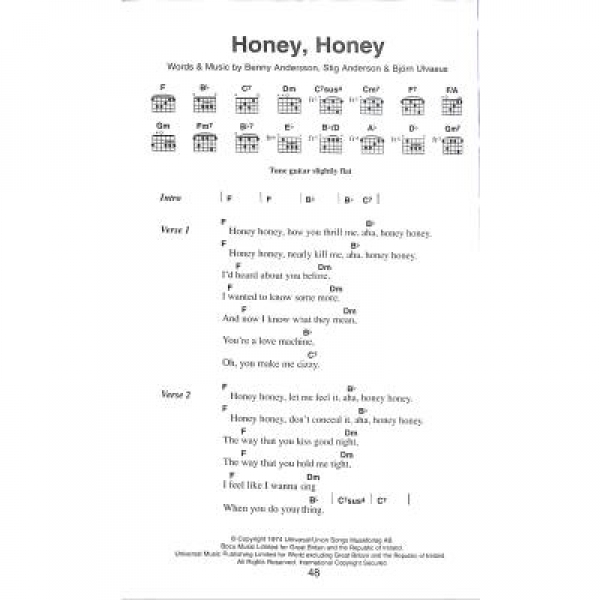The little black songbook ABBA