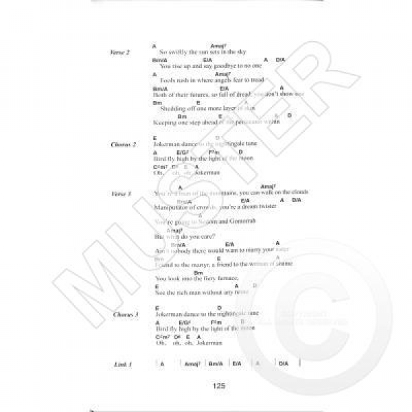 The little black songbook Bob Dylan