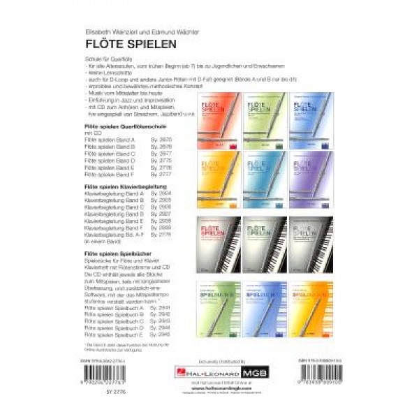 Flöte spielen Band E+CD