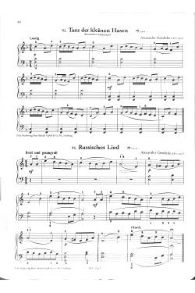 Die Russische Klavierschule 1+CD