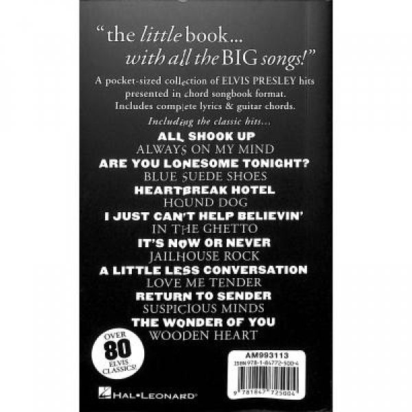 The little black songbook Elvis