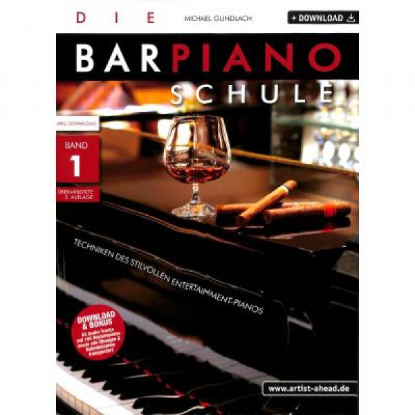 Die Barpiano Schule+CD Gundlach, Michael