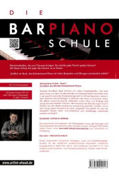 Die Barpiano Schule+CD Gundlach, Michael