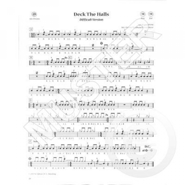 DUX The Christmas Drum Book