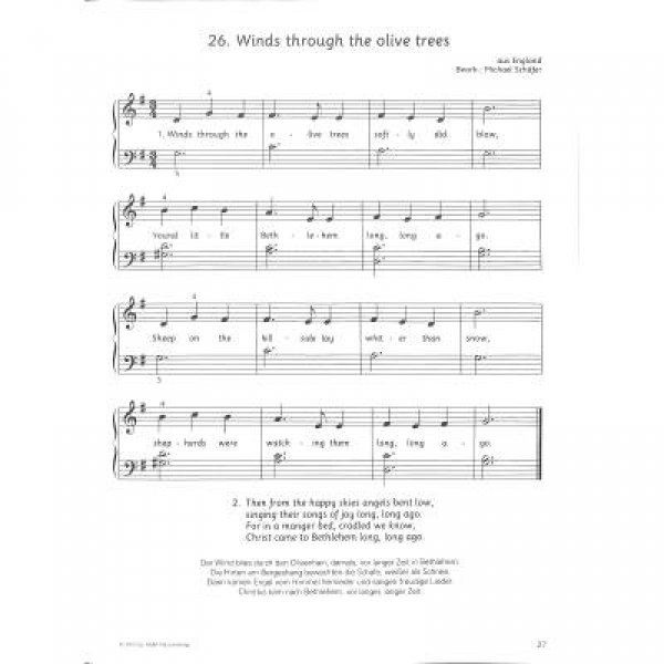 Das große Weihnachtsliederbuch für Klavier