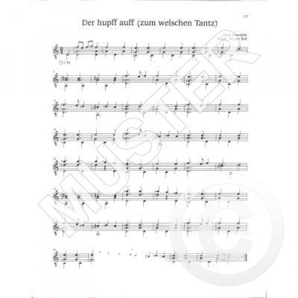 DUX Lautenstücke aus der Renaissance: Deutschland