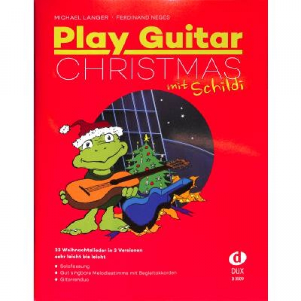 DUX Play Guitar Christmas mit Schildi