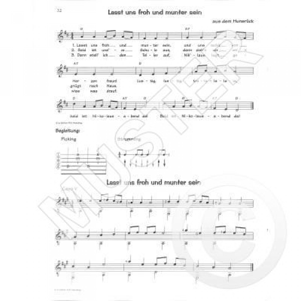 DUX Play Guitar Christmas mit Schildi