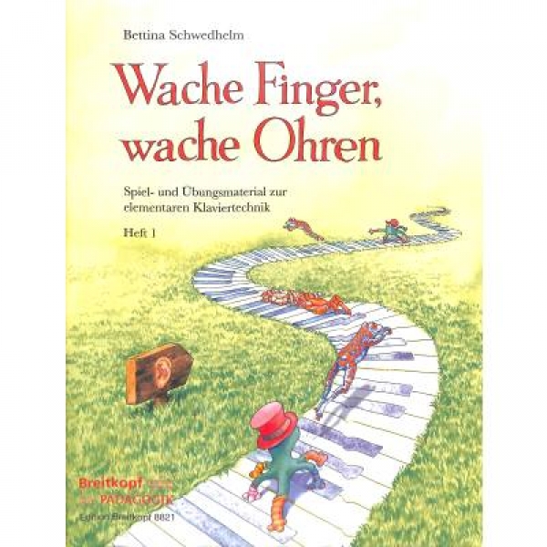 Wache Finger wache Ohren 1 Klavier