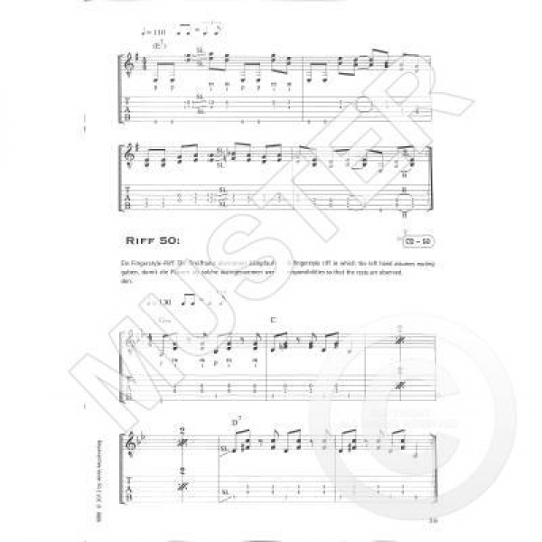 AMA 99 Rock-Riffs for Guitar