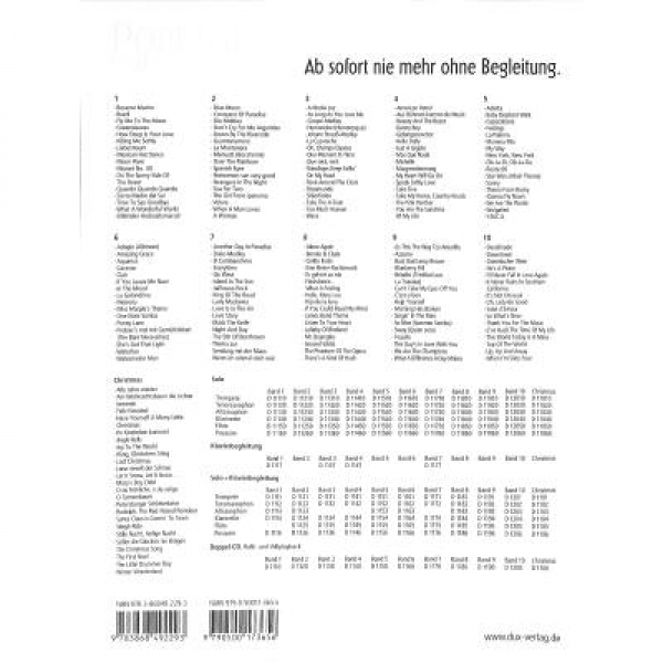 DUX Popular Collection 4 Klavierbegleitung