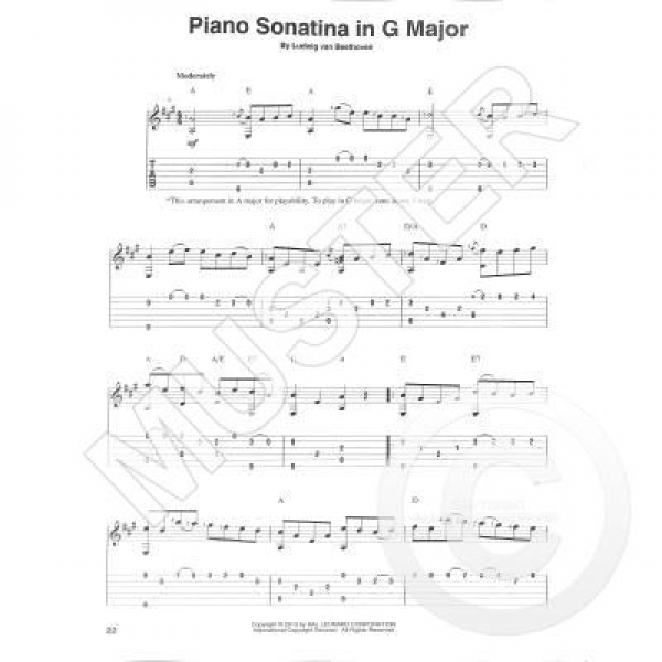 Fingerpicking Beethoven