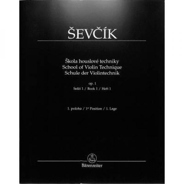 Schule der Violintechnik op 1/1 Sevcik