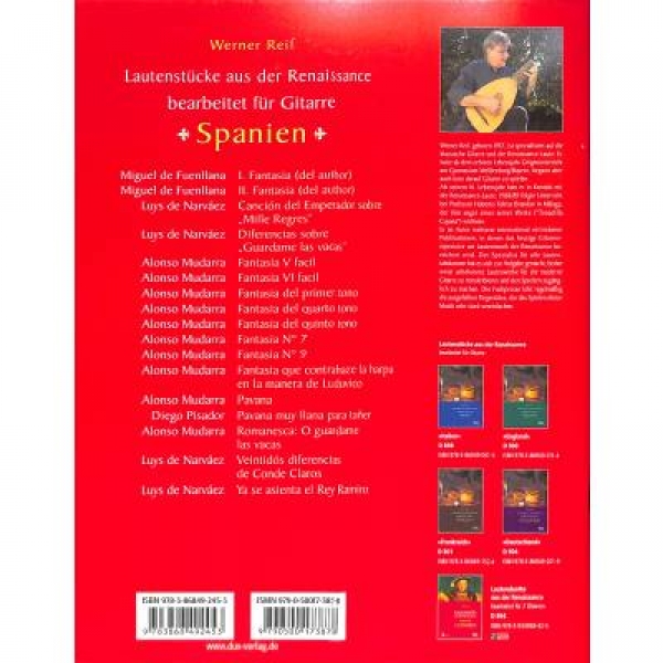 DUX Lautenstücke aus der Renaissance: Spanien