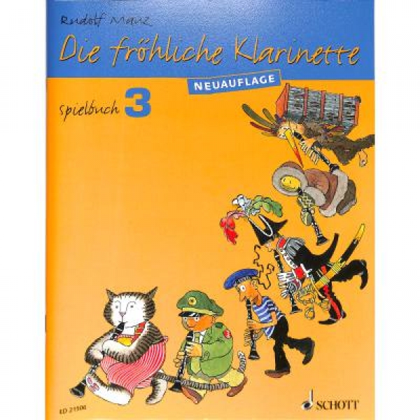 Die fröhliche Klarinette 3 - Spielbuch