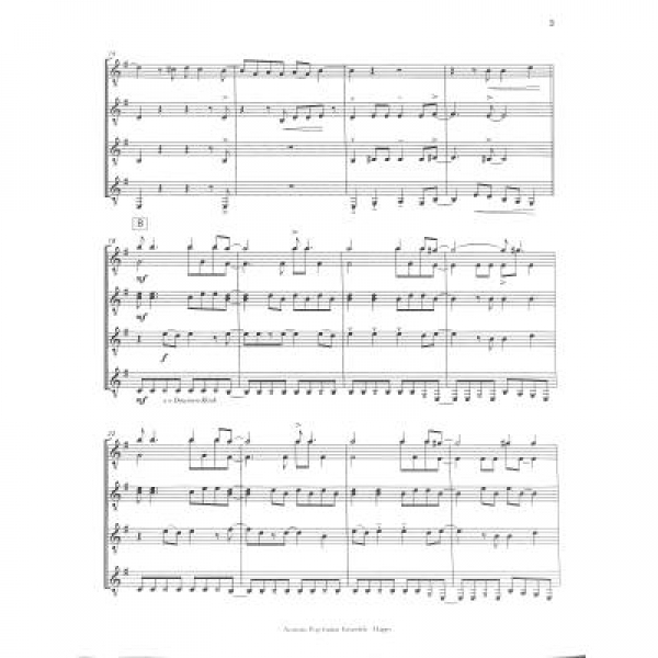 DUX Acoustic Pop Guitar Ensemble Happy