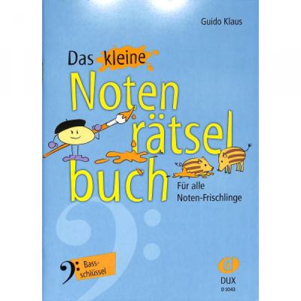 DUX Das kleine Notenrätselbuch Bassschlüssel
