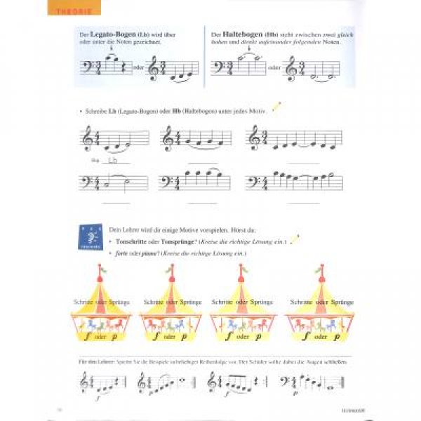 Piano Adventures 2 - Unterrichtsheft