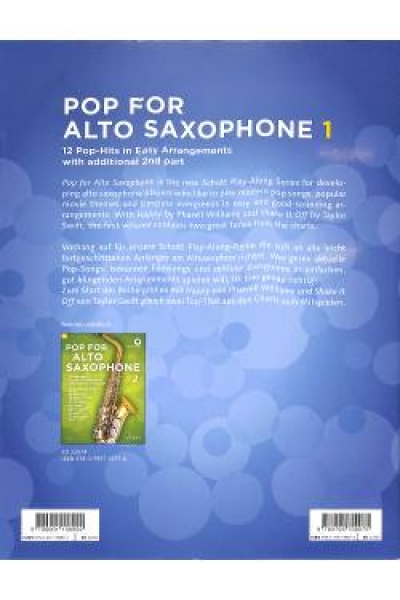 Pop for alto saxophone 1