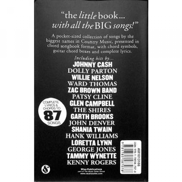 The little black songbook - Country