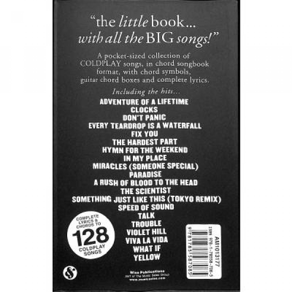 The little black songbook Coldplay