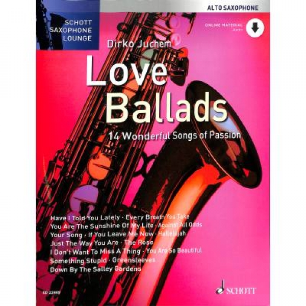 Love Ballads Altsaxophon