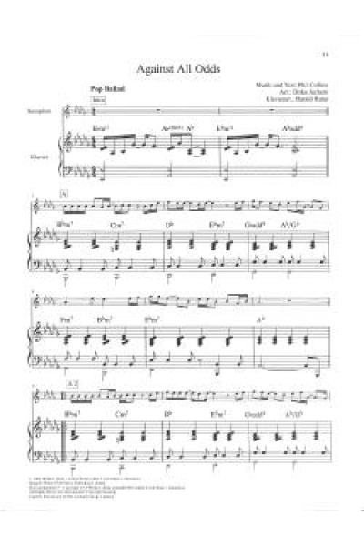 Love Ballads Altsaxophon