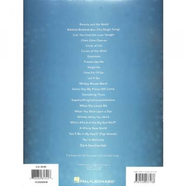 Hal Leonard Disney Songs für zwei Violinen