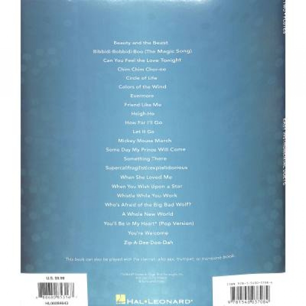 Hal Leonard Disney Songs für zwei Flöten