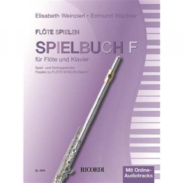 Flöte spielen Spielbuch F+Online Audio