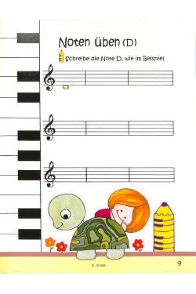 Klaviervorschule mit Rosalie 1