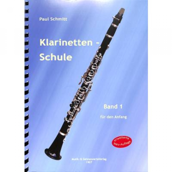 Schule für Klarinette 1 Paul Schmitt