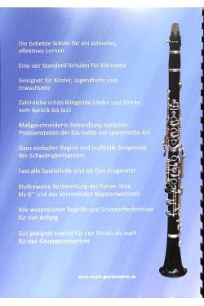 Schule für Klarinette 1 Paul Schmitt