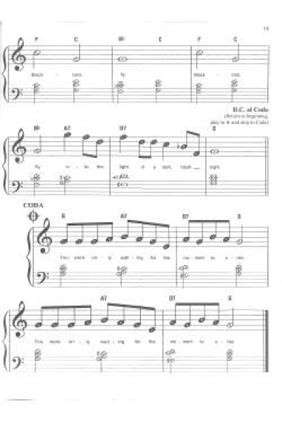 Instant piano songs The Beatles