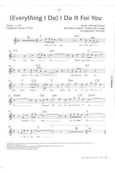 Easy charts play along - special 90's + 00's