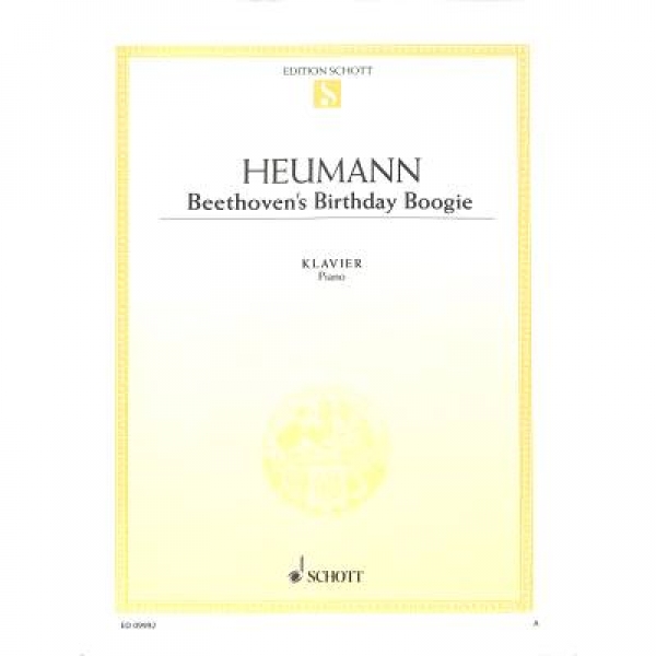 Beethoven's birthday boogie Klavier