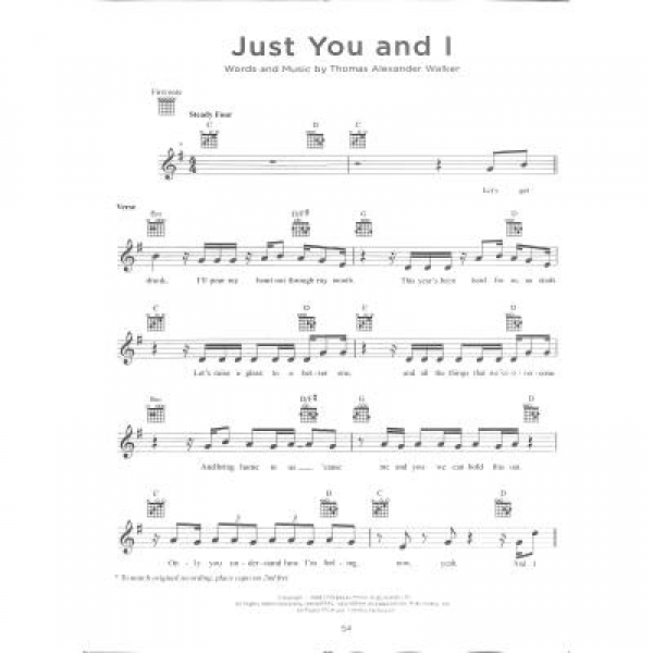 Chart Hits of 2019-2020 Easy Guitar