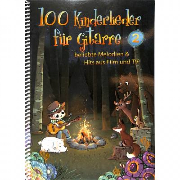 100 Kinderlieder für Gitarre 2