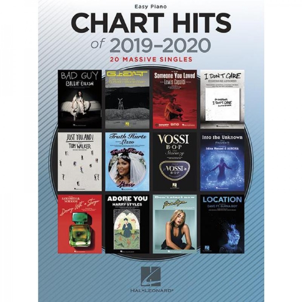 Chart Hits of 2019-2020 Easy Piano