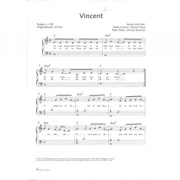 Easy Charts 11 Klavier