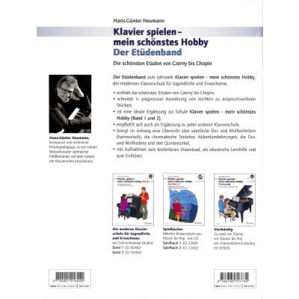 Der Etüdenband | Die schönsten Etüden von Czerny bis Chopin