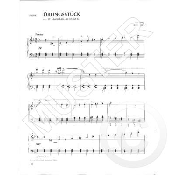 Der Etüdenband | Die schönsten Etüden von Czerny bis Chopin