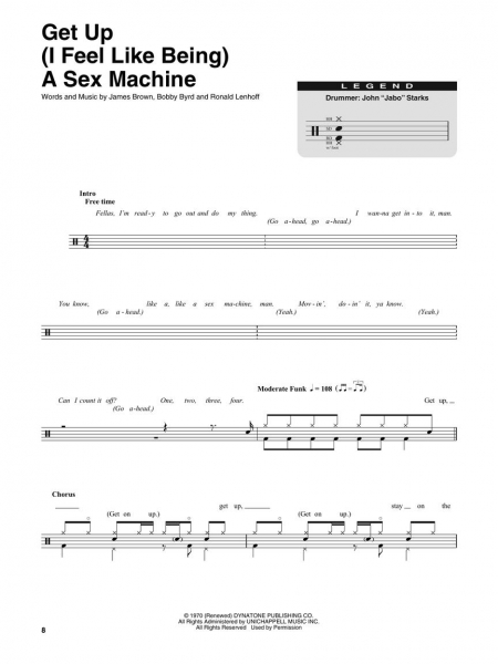 James Brown Drum Play-Along Volume 33