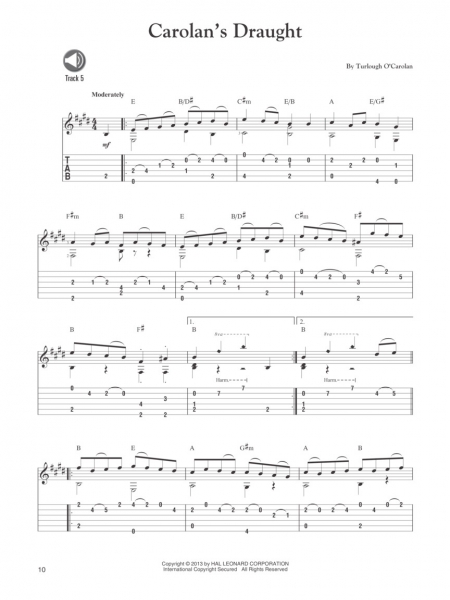 30 Easy Celtic Guitar Solos
