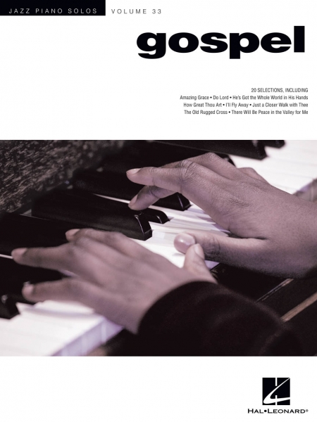 Gospel Jazz Piano Solos Series Volume 33