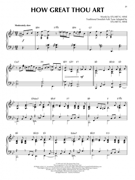 Gospel Jazz Piano Solos Series Volume 33