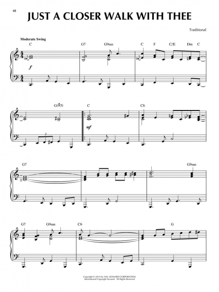Gospel Jazz Piano Solos Series Volume 33